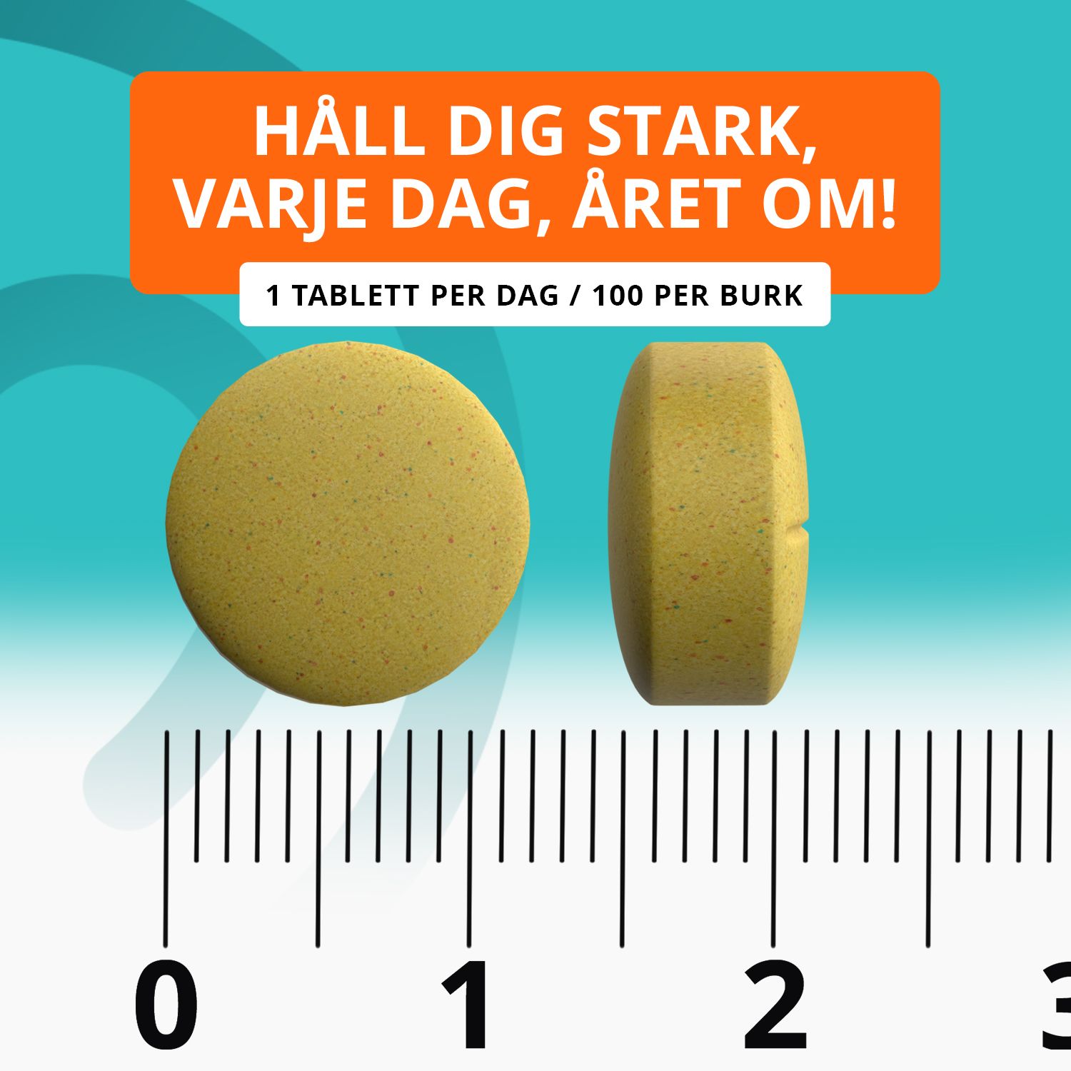 Topformula | Multivitamin och mineral Man 60+ | 100 tabletter