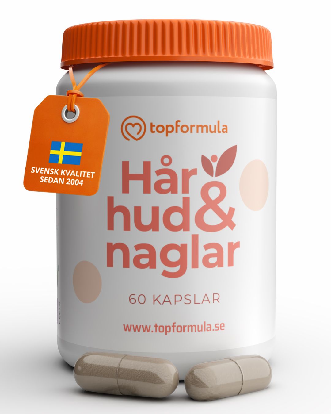 Topformula | Hår, hud och naglar | 60 kapslar