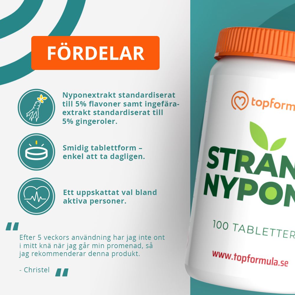 Topformula | Strandnypon | 100 tabletter