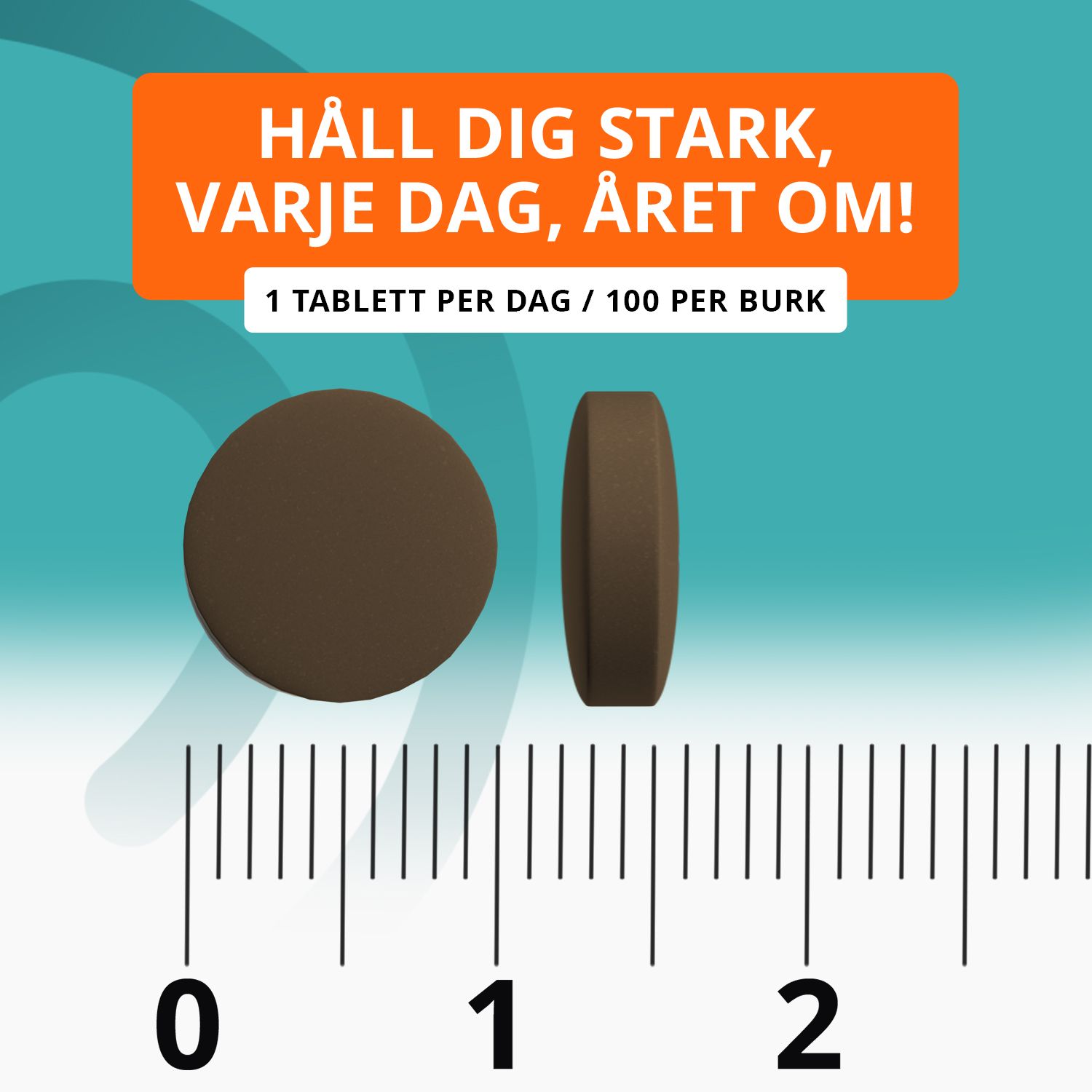 Topformula | Strandnypon | 100 tabletter
