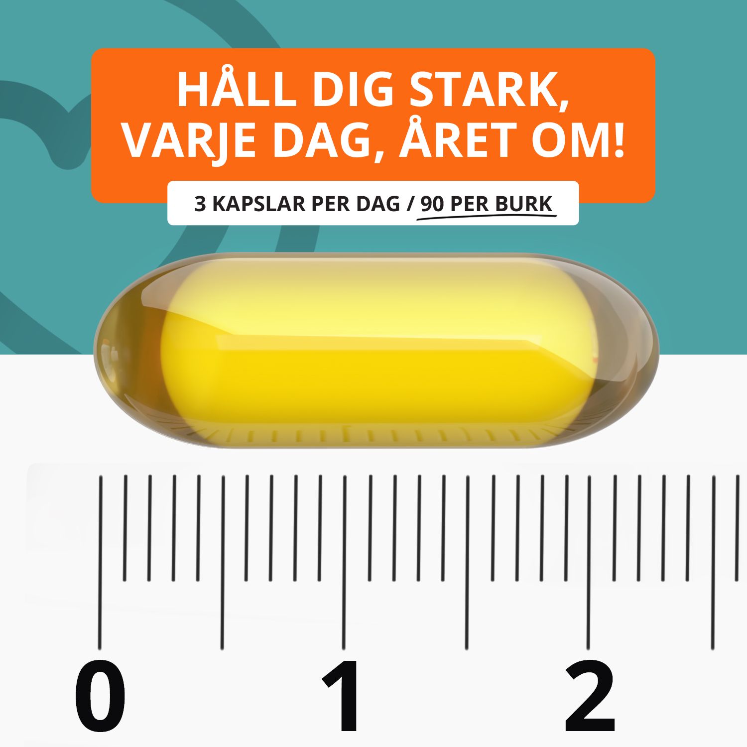 Topformula | Omega-3 Fiskolja | 90 kapslar