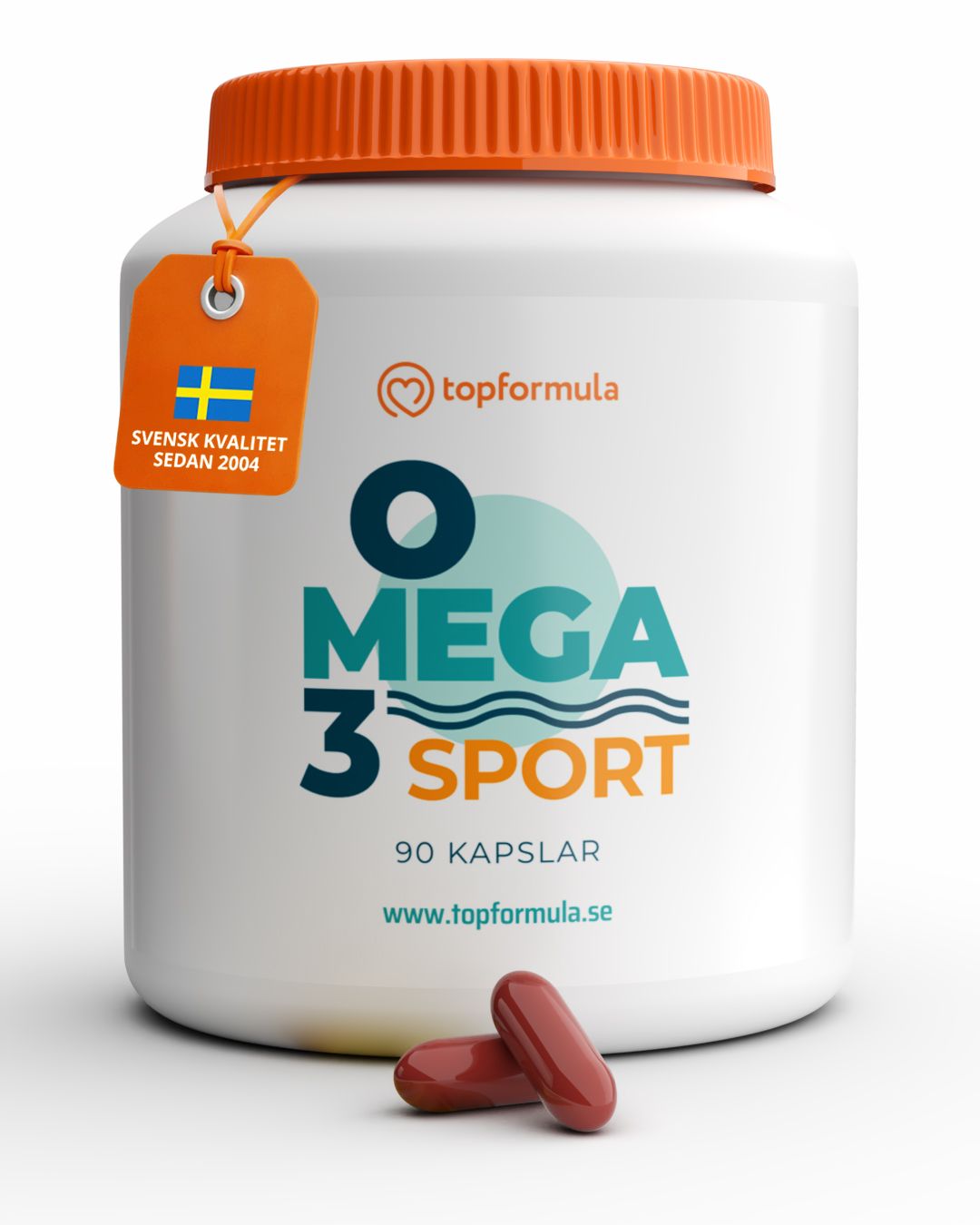 Topformula | Omega-3 Sport | 90 kapslar