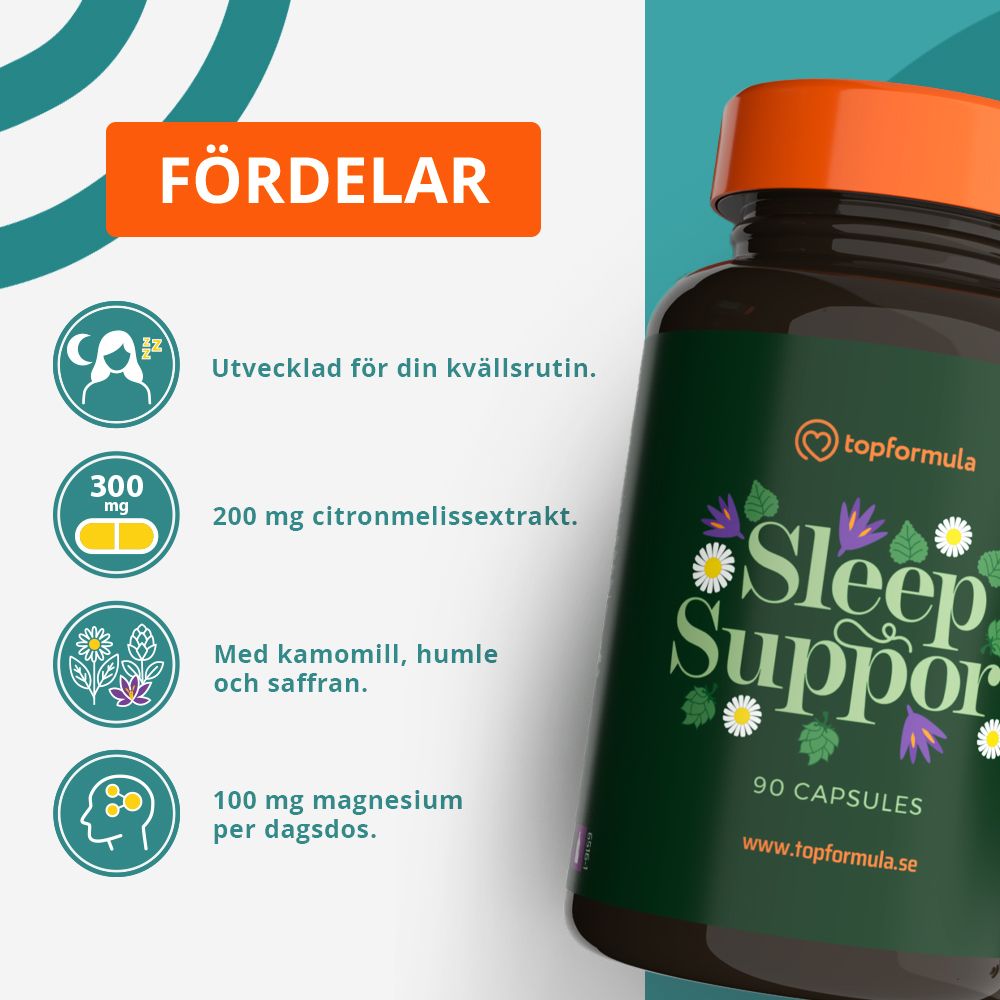 Topformula | Sleep Support | 90 kapslar