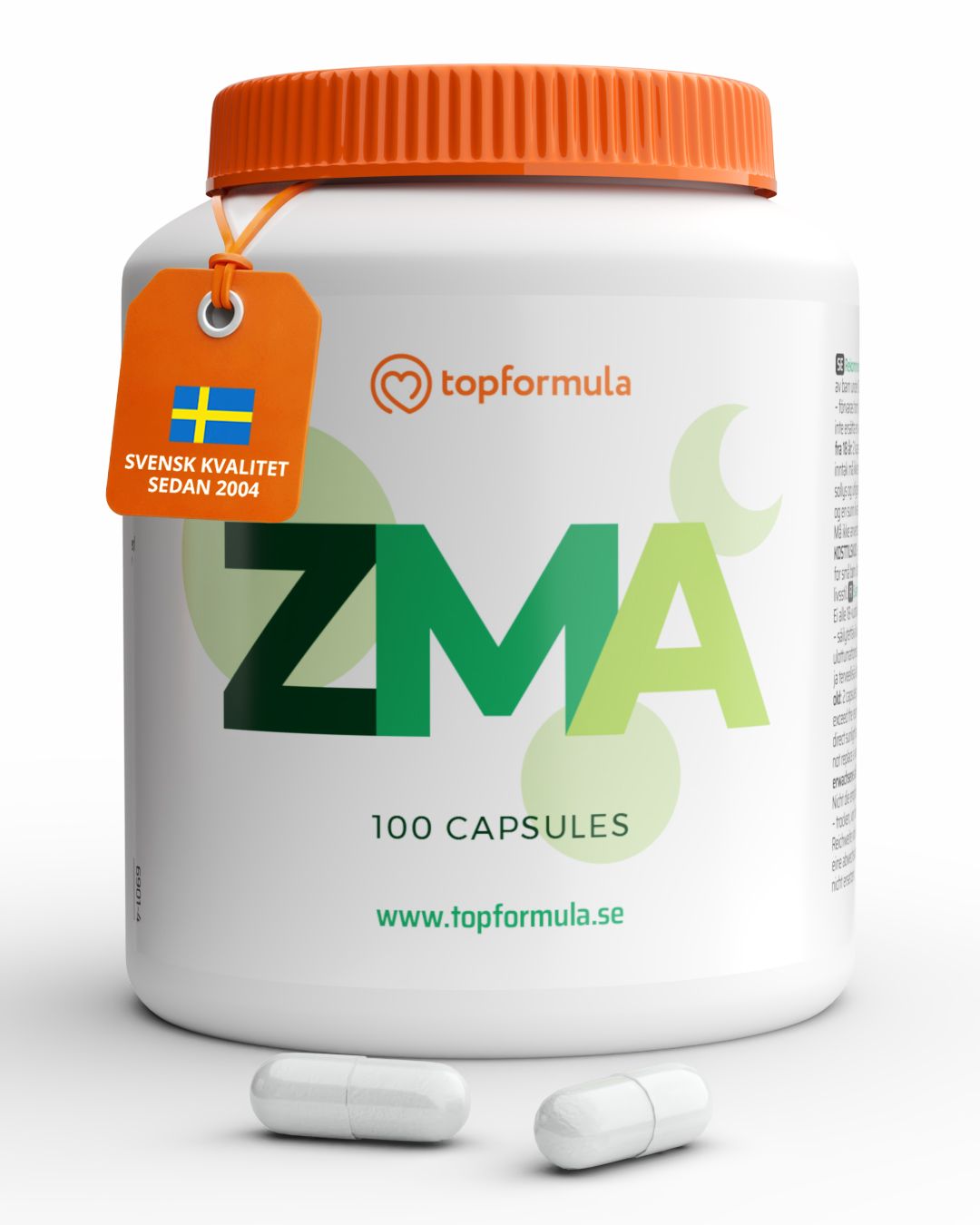 Topformula | ZMA | 100 kapslar