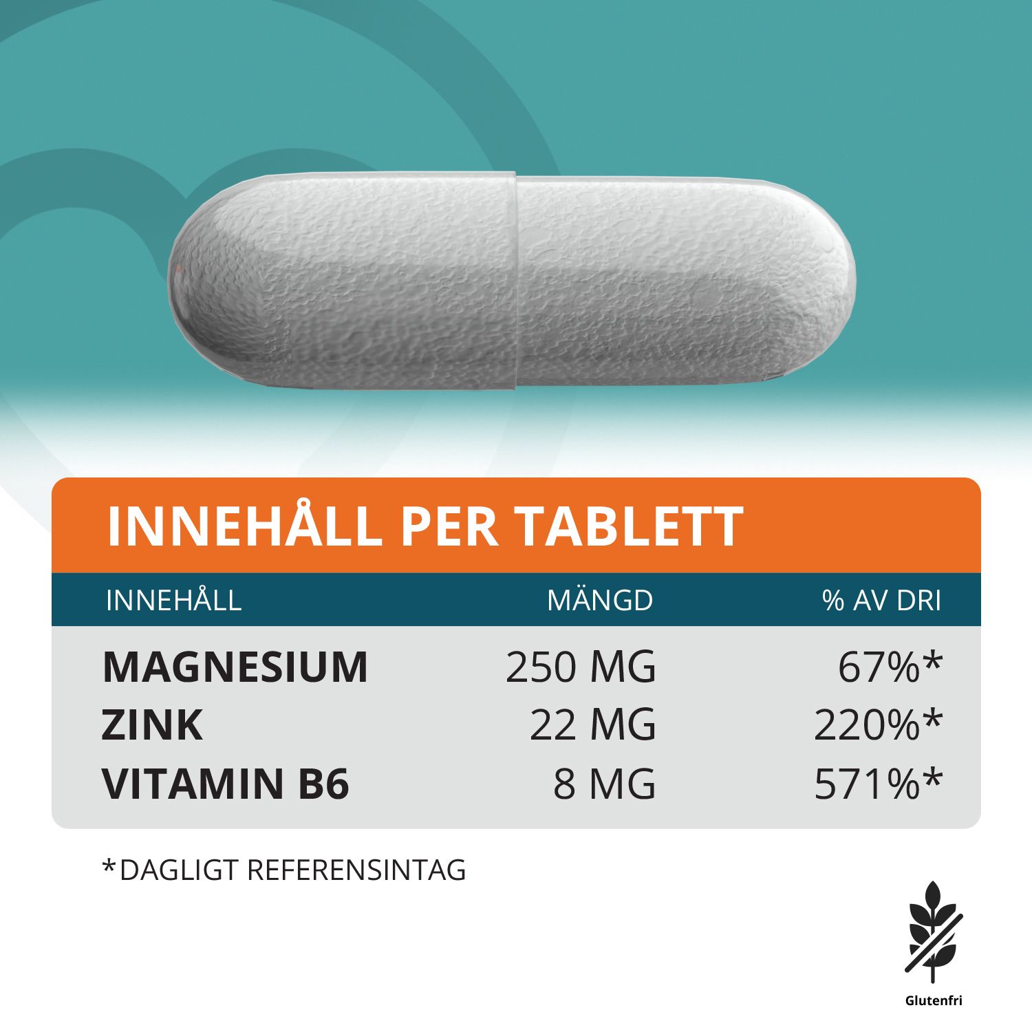Topformula | ZMA | 100 kapslar