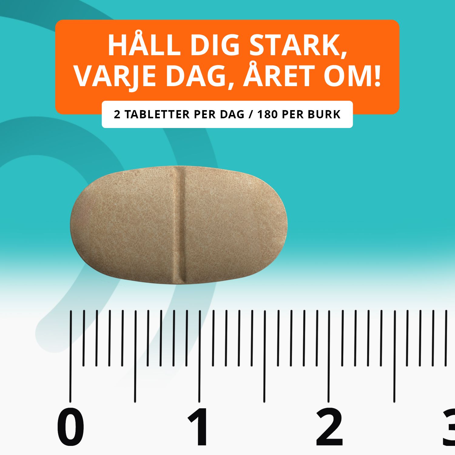 Topformula | Öljäst | 180 tabletter