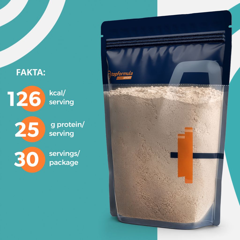 Topformula Sport | Whey 80% Protein Päron & Vanilj - 1000g