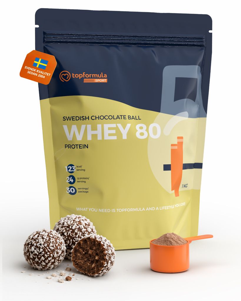 Topformula Sport | Whey 80% Protein Chokladboll - 1000g