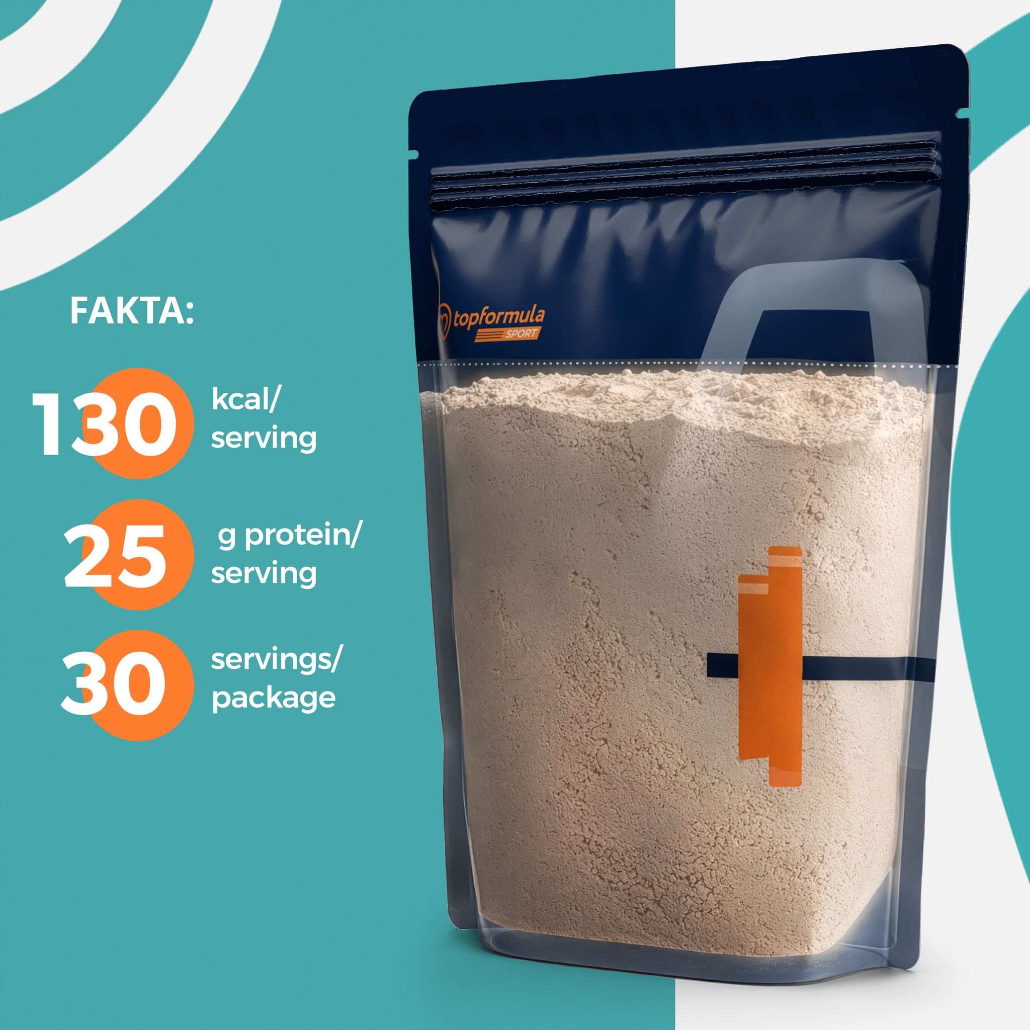 Topformula Sport | Whey 80% Protein Neutral - 1000g