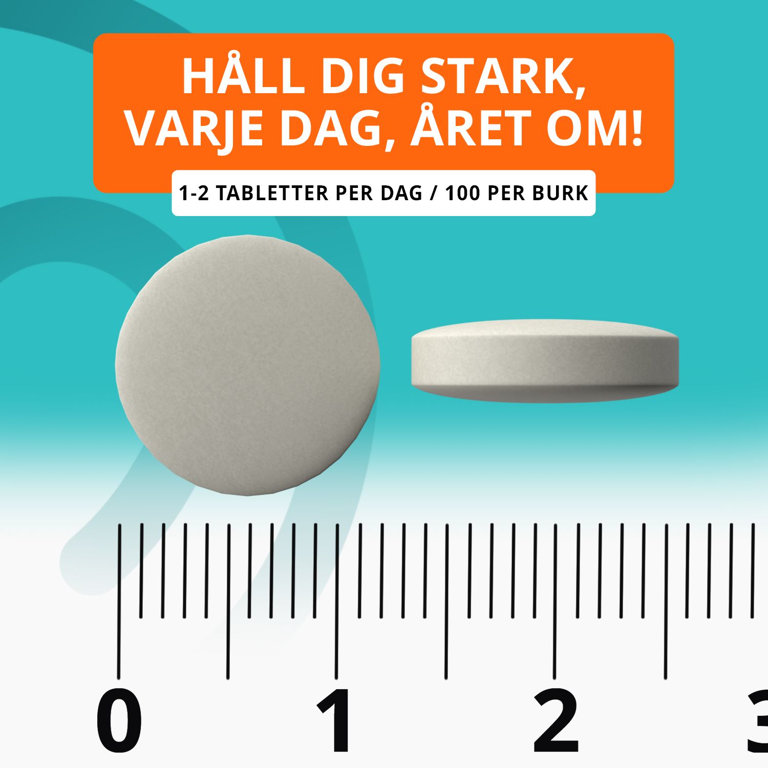 Topformula | Ingefära | 100 tabletter