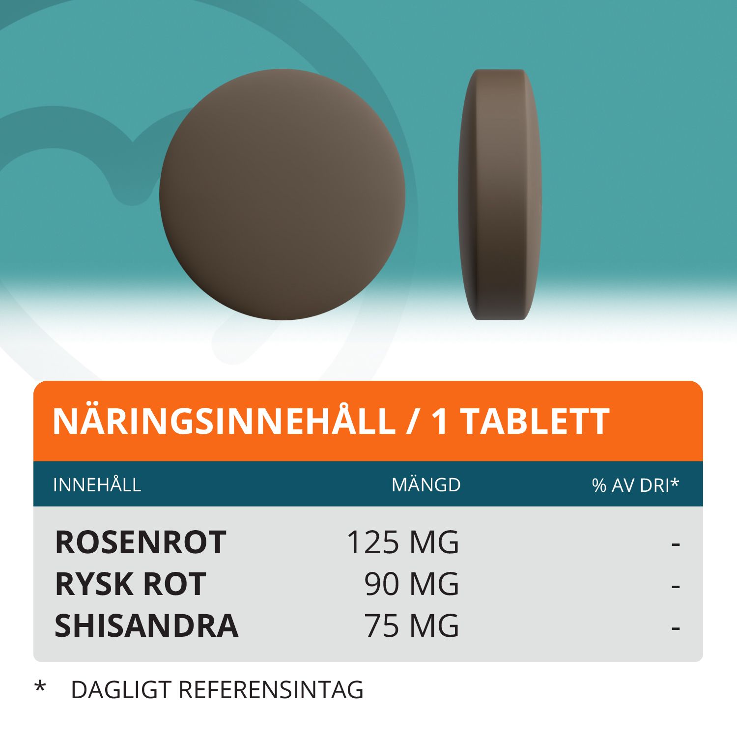 Topformula | Adaptogen | 100 tabletter