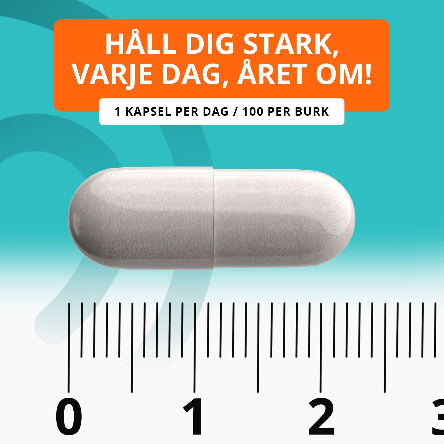 Topformula | Äppelcidervinäger Plus | 100 kapslar