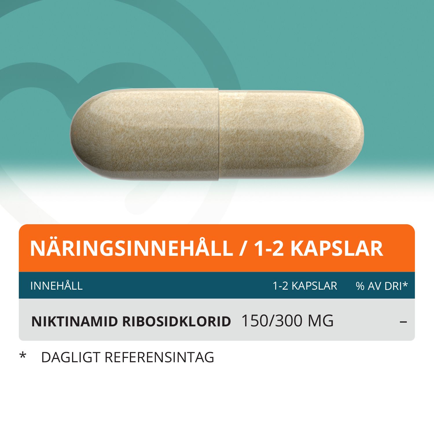 Topformula | NAD+ | 100 kapslar