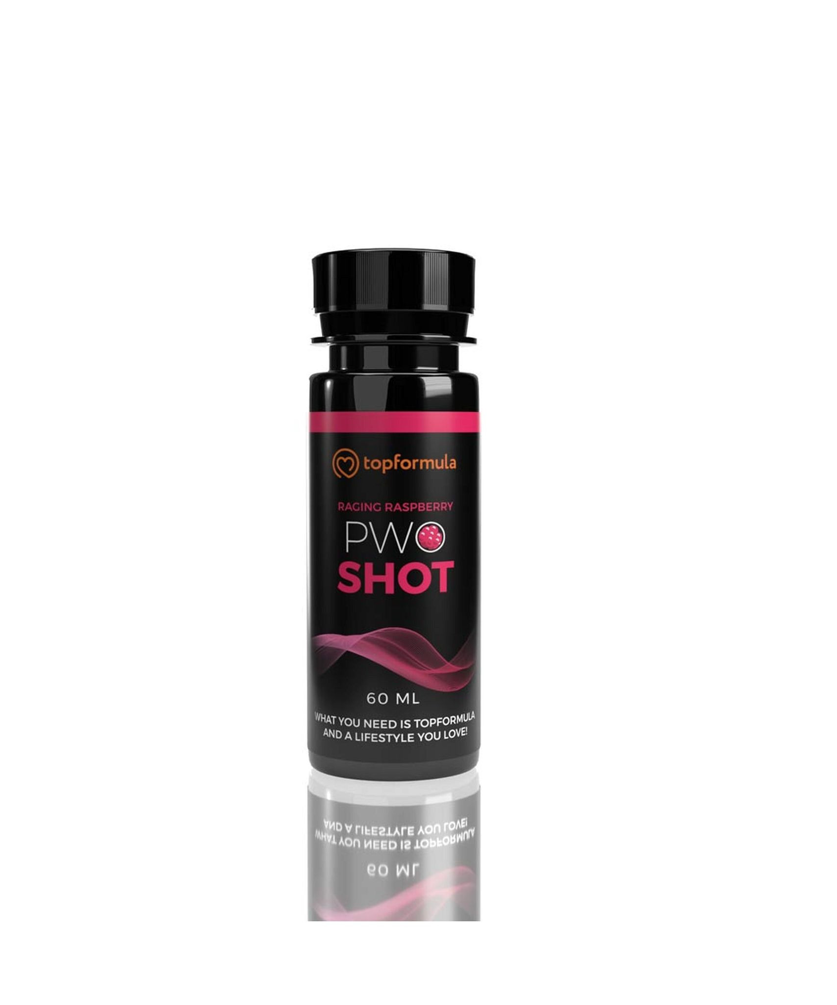 Topformula | PWO Shot Raging Raspberry - 60 ml