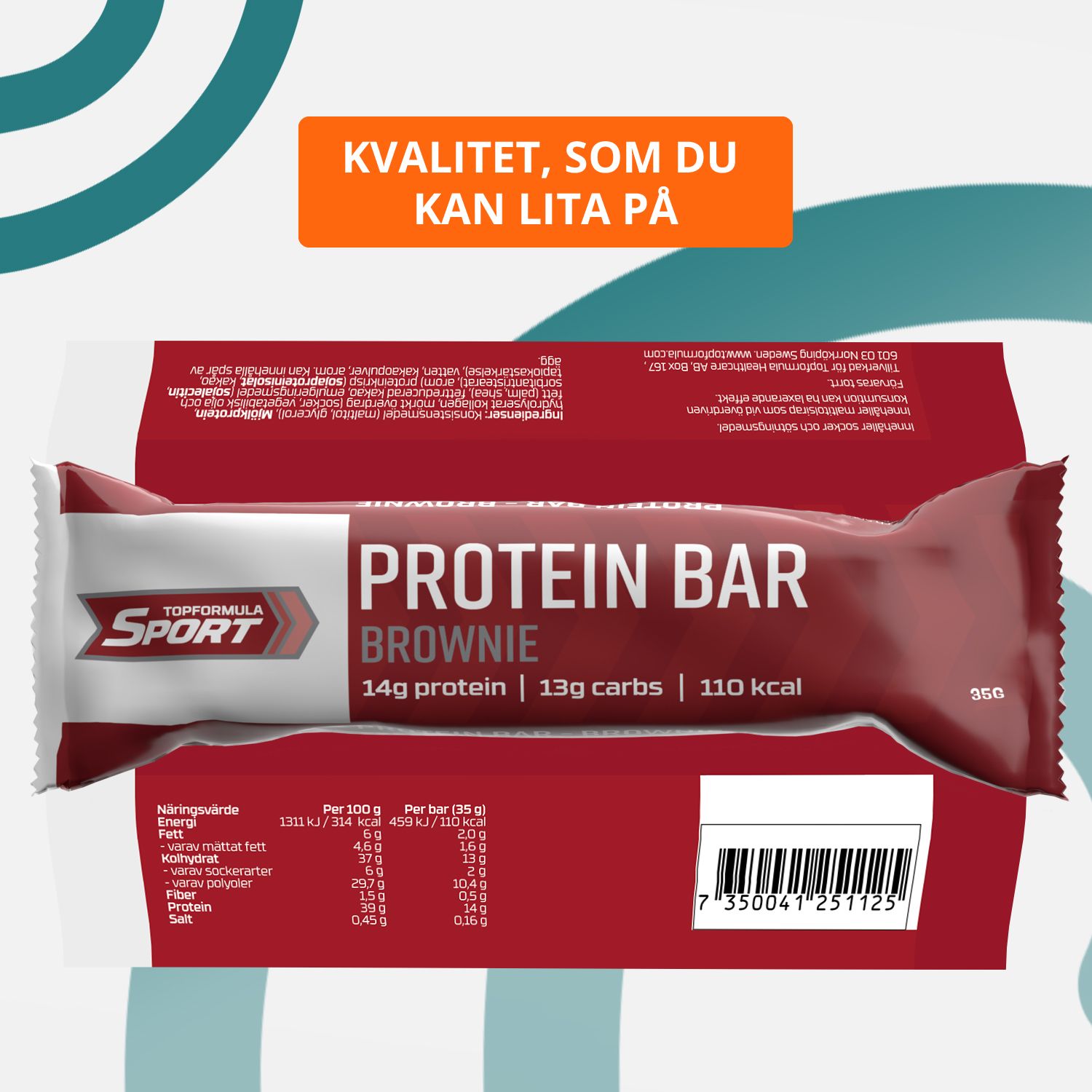 Topformula Sport | Proteinbar Brownie