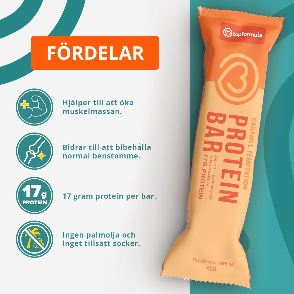 Topformula | Proteinbar - Caramel temptation