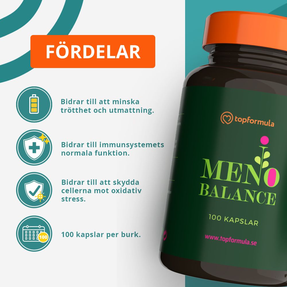 Topformula | Menobalance | 100 kapslar