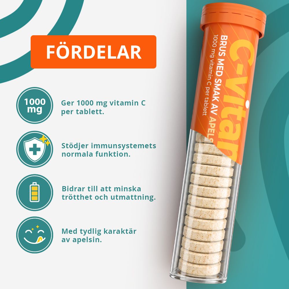 Topformula | C-vitamin Brus - Apelsin