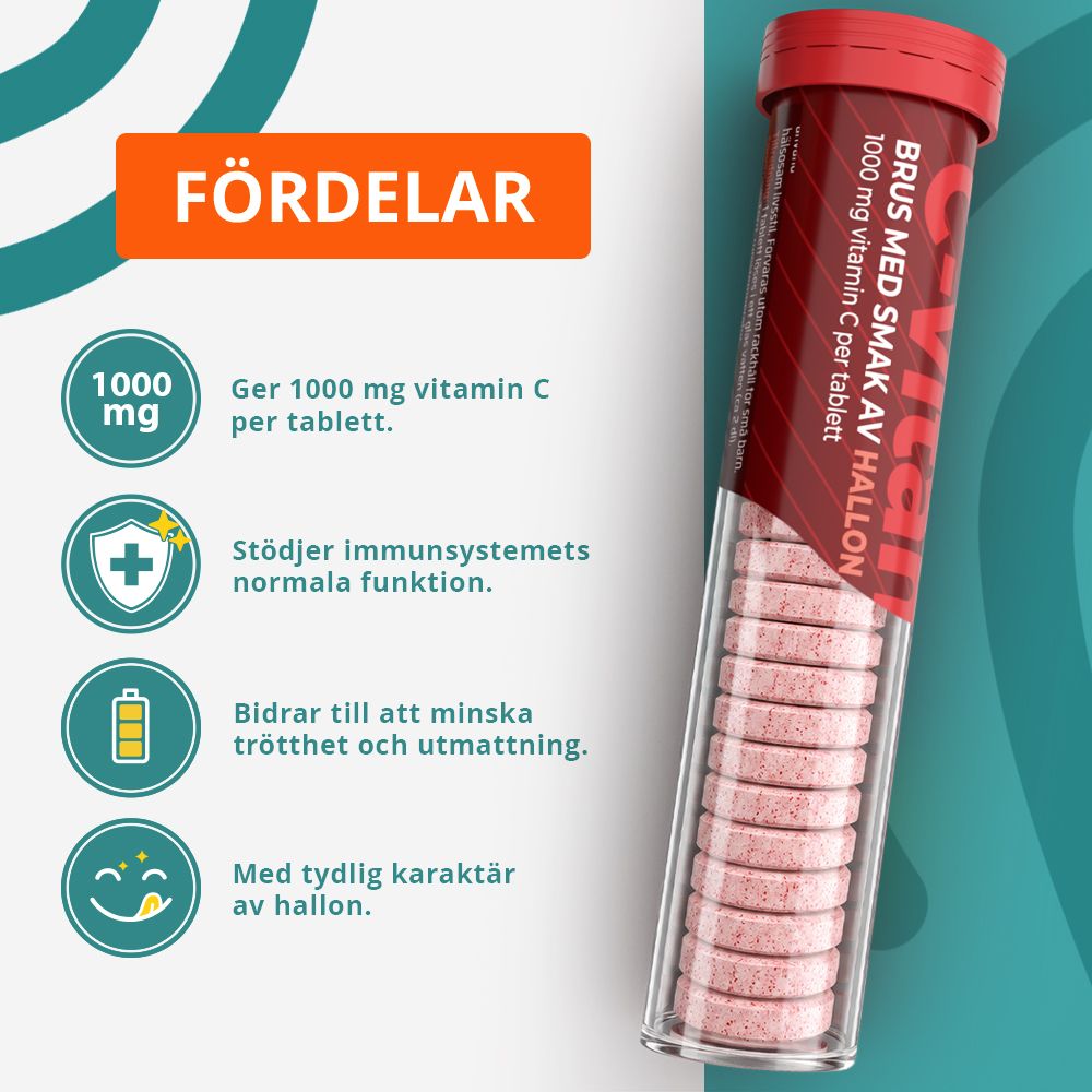 Topformula | C-vitamin Brus - Hallon