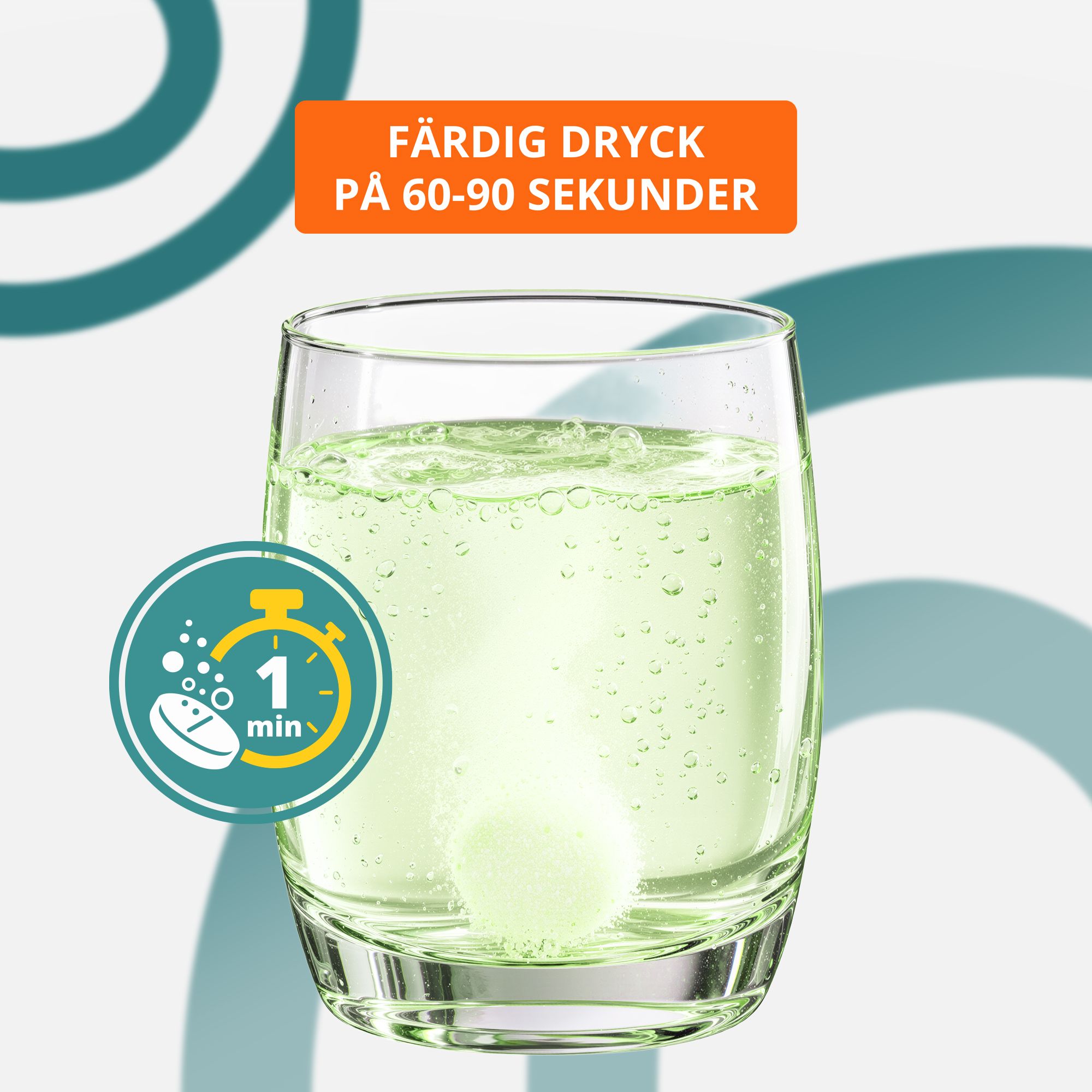 Topformula | C-vitamin Brus - Grönt Äpple