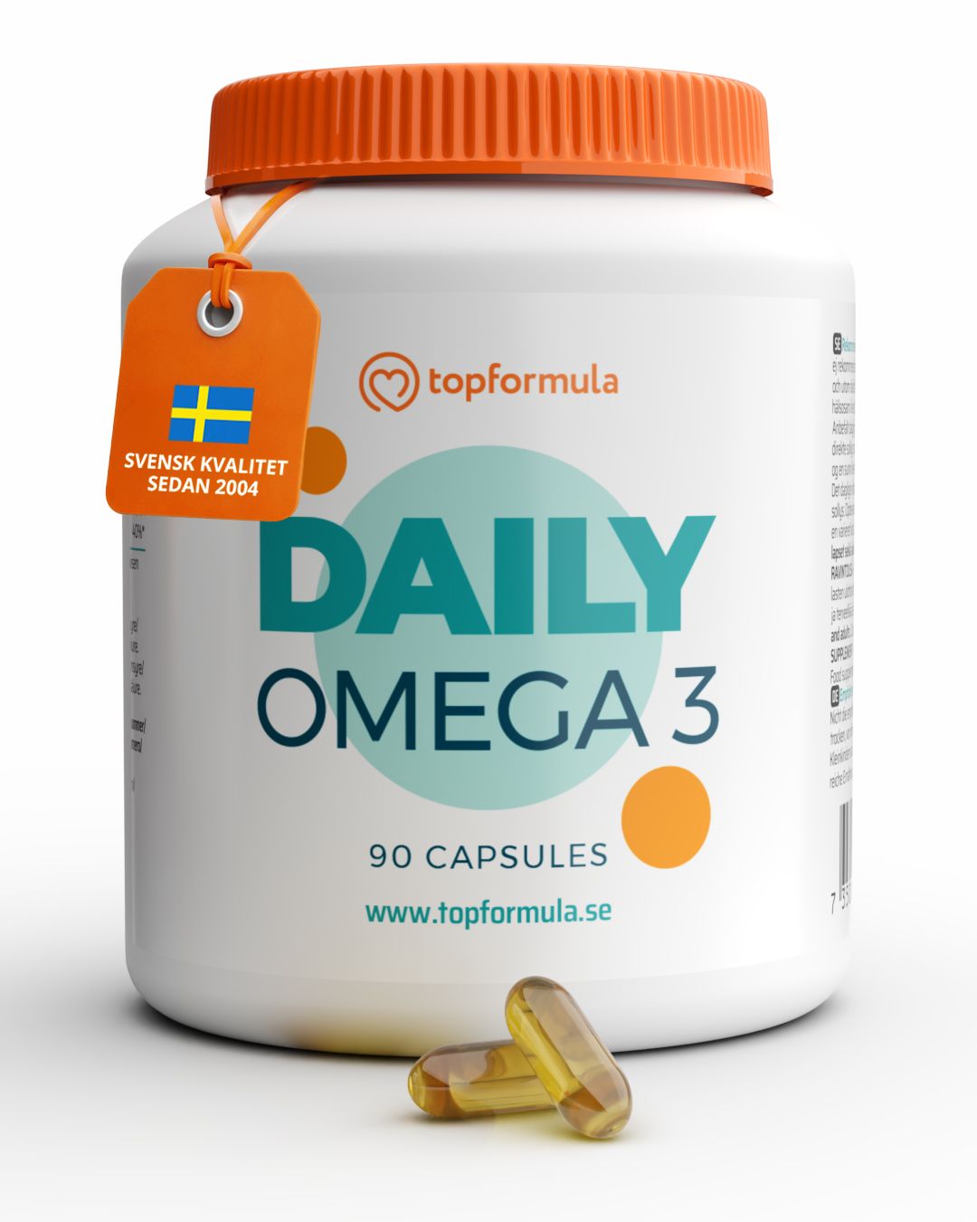 Topformula | Omega-3 Daily | 90 kapslar