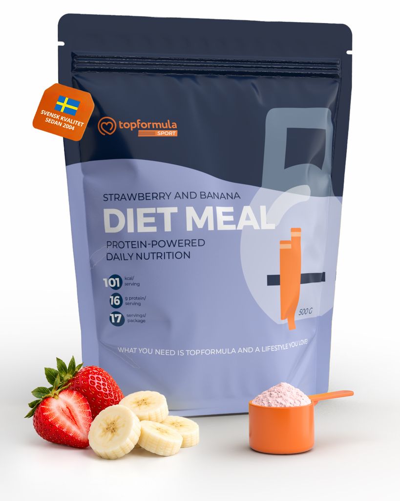 Topformula Sport | Diet Meal Jordgubb & Banan - 500g