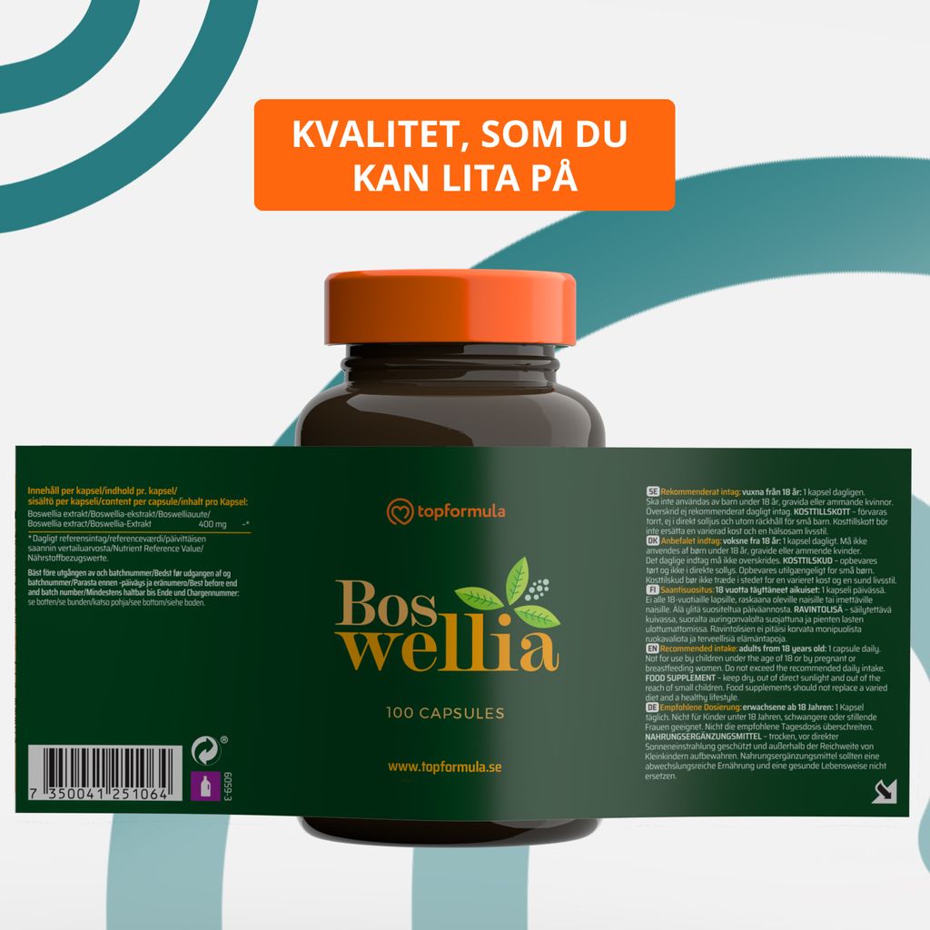 Topformula | Boswellia | 100 kapslar