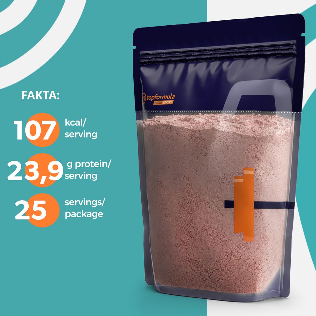 Topformula Sport | Casein Strawberry - 1000g