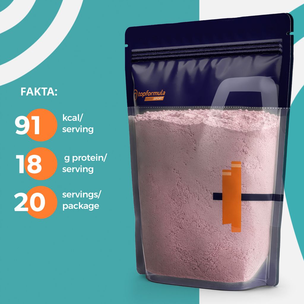 Topformula Sport | Clear Whey Blueberry & Lemon - 500g