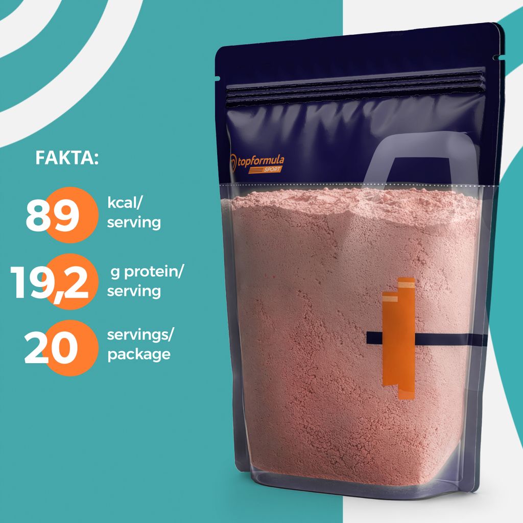 Topformula Sport | Double Protein Hallon - 500g