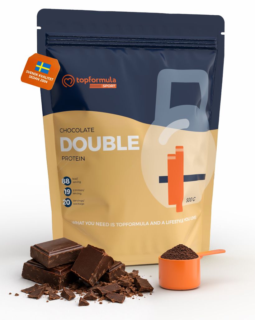 Topformula Sport | Double Protein Choklad - 500g