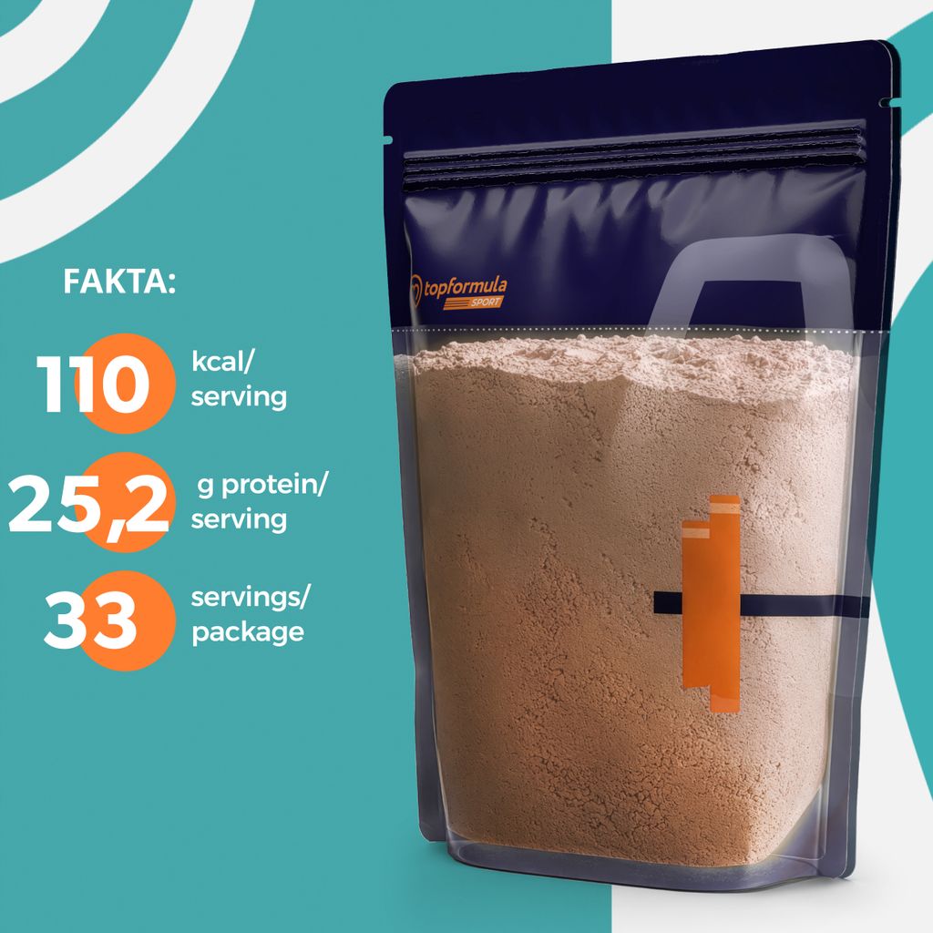 Topformula Sport | Whey Isolate Chocolate Milkshake - 1000g