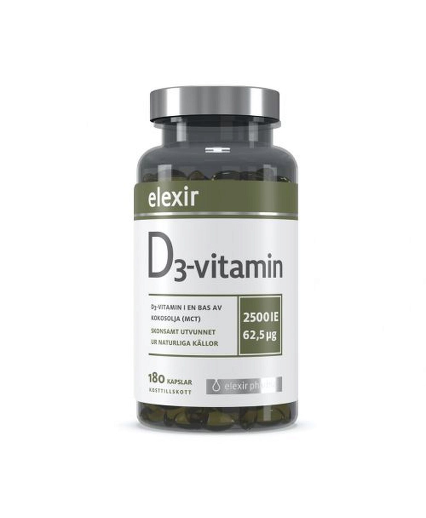 Elexir Pharma | D3-vitamin 2500IE