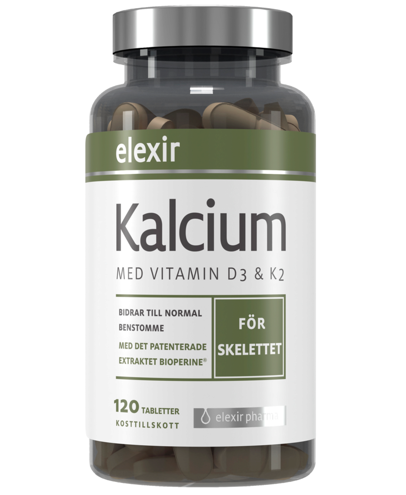 Elexir Pharma | Kalcium 120 tab