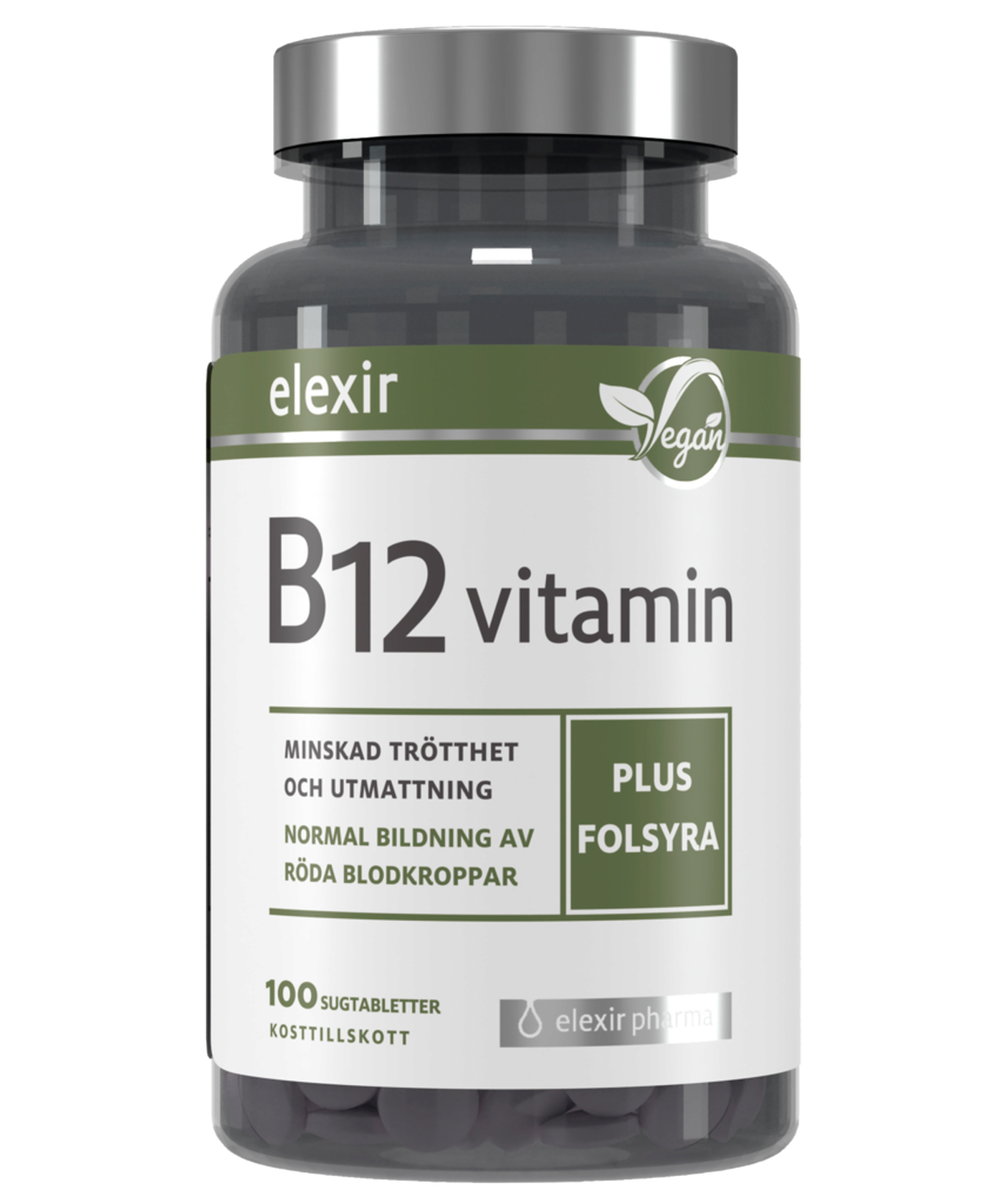 Elexir Pharma | B12 Vitamin Vegan