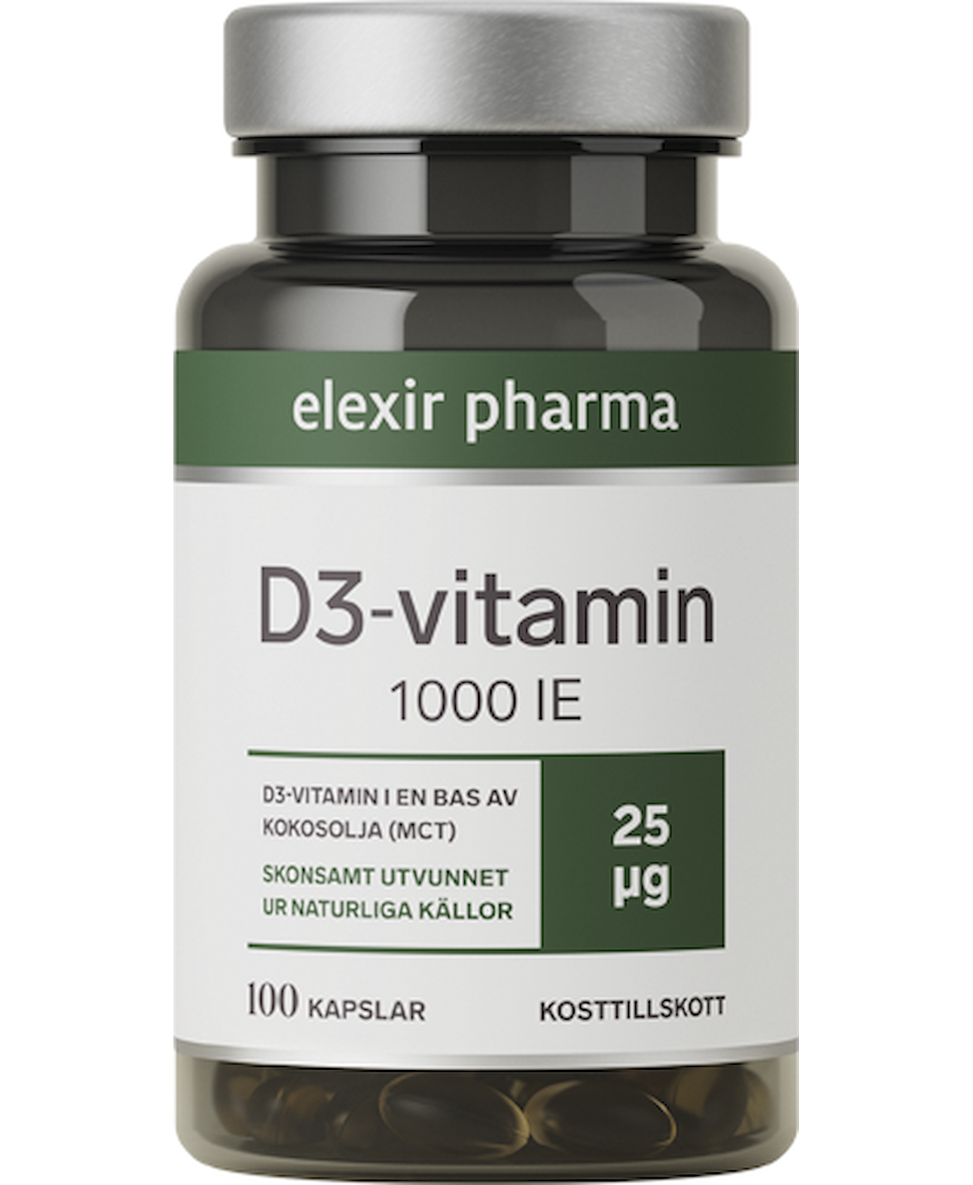 Elexir Pharma | D3-vitamin 1000IE