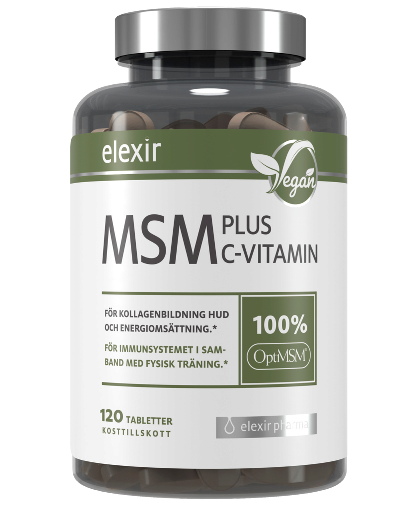 Elexir Pharma | MSM + C-vitamin
