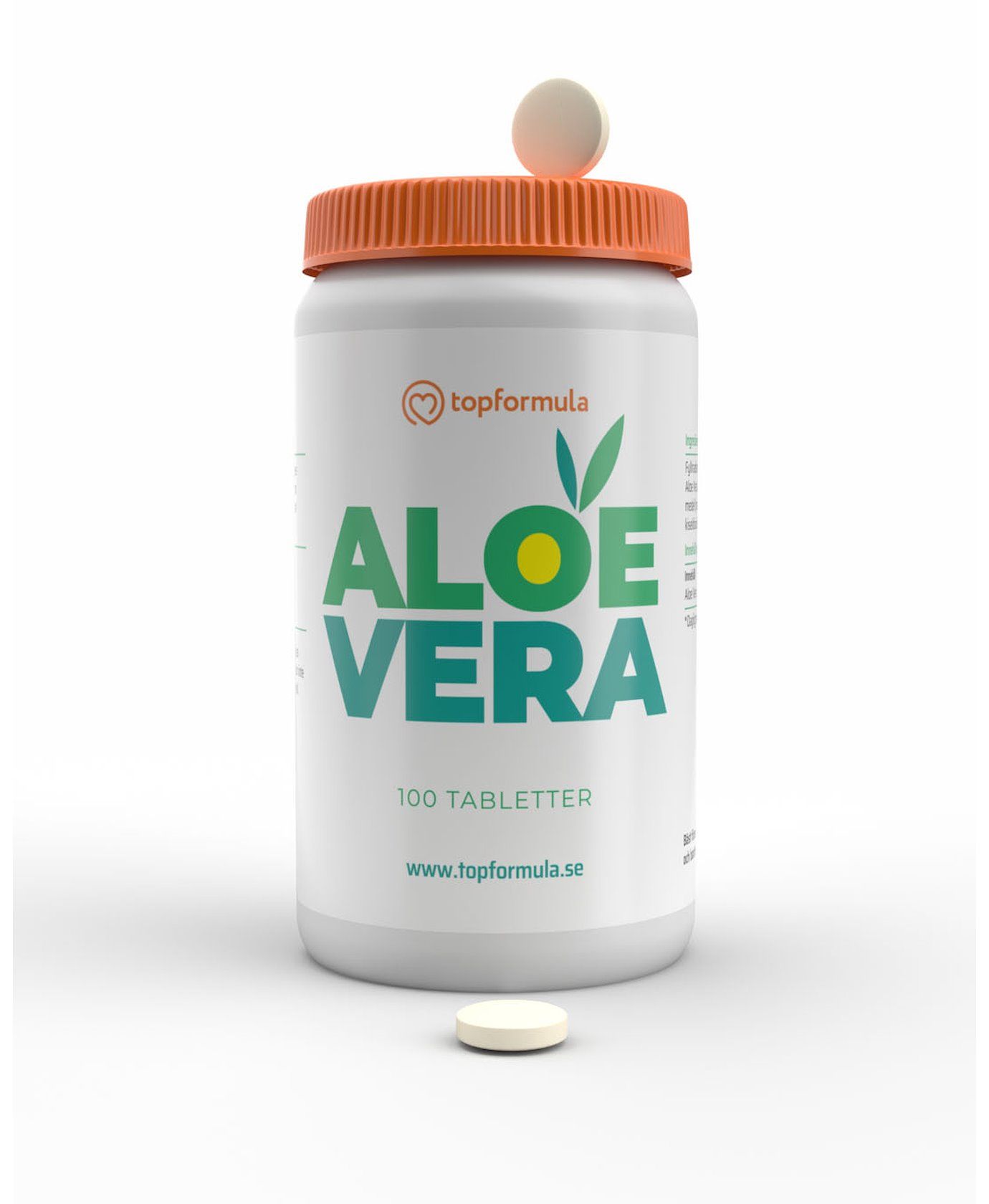 Topformula | Aloe Vera | 50 mg | 100 tabletter