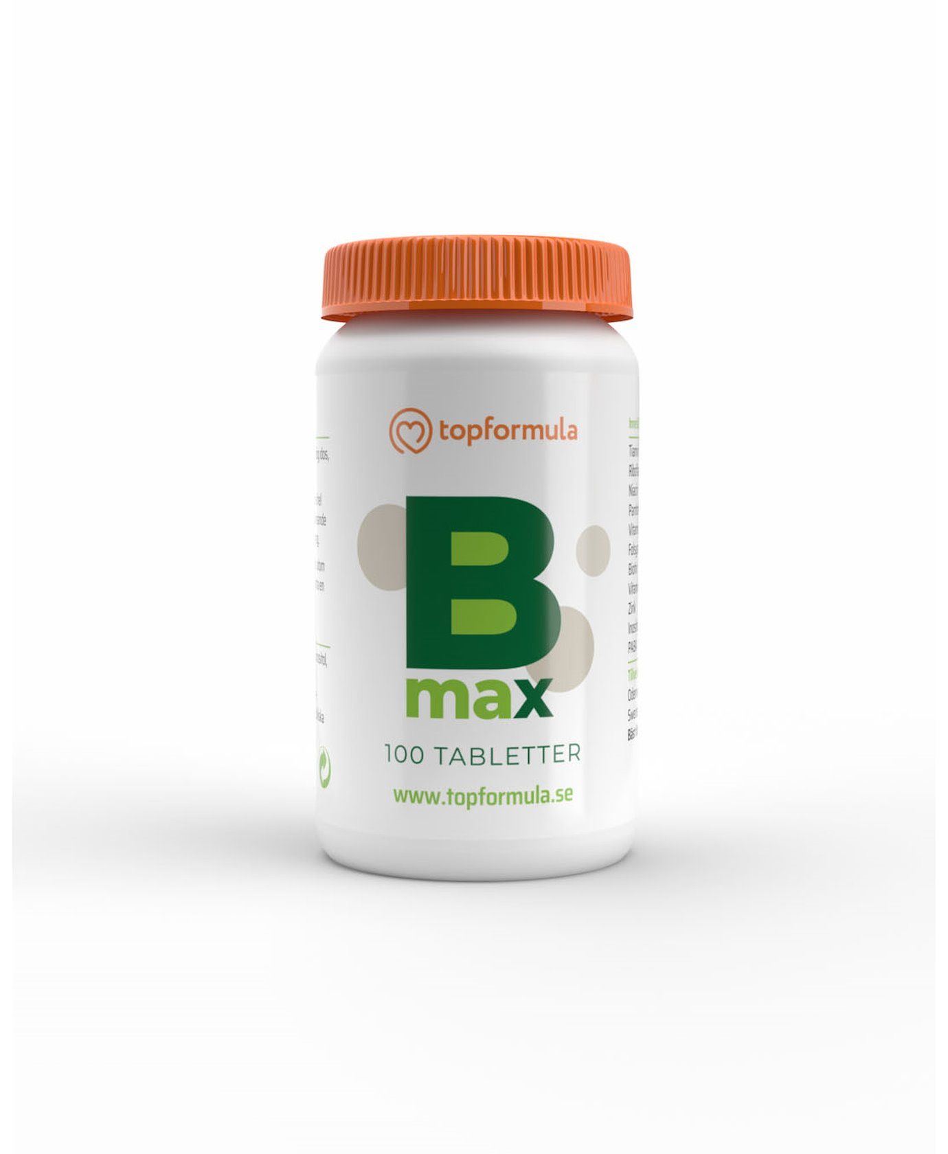 Topformula | B-Max | 100 tabletter