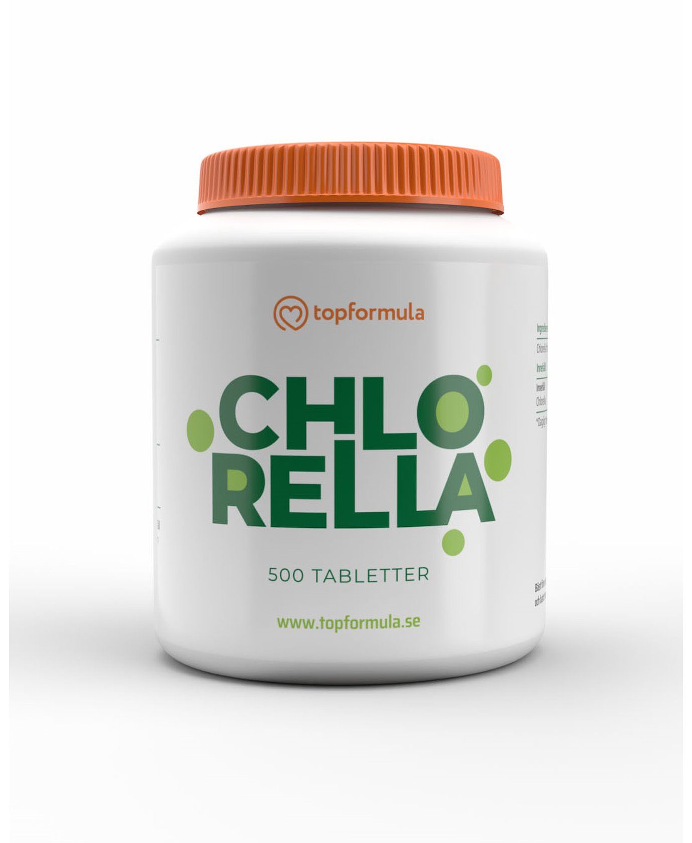 Topformula | Chlorella | 500 tabletter