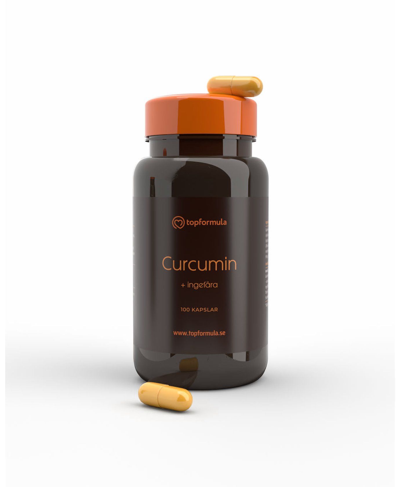 Topformula | Curcumin + Ingefära | 100 kapslar