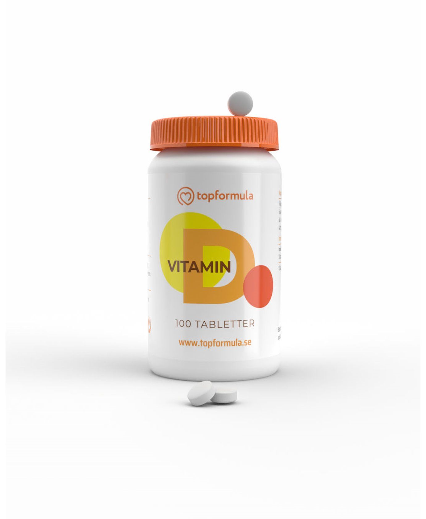 Topformula | D-vitamin | 2000 IE | 50 µg | 100 tabletter