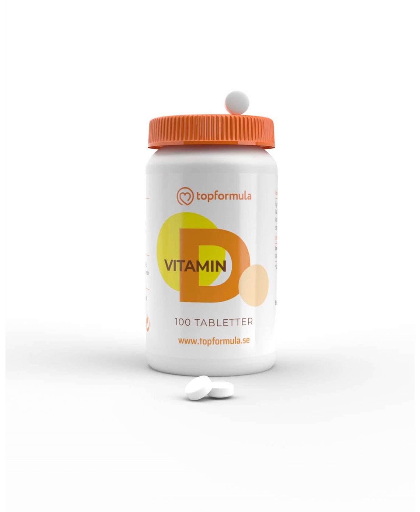 Topformula | D-vitamin | 4000 IE | 100 µg | 100 tabletter