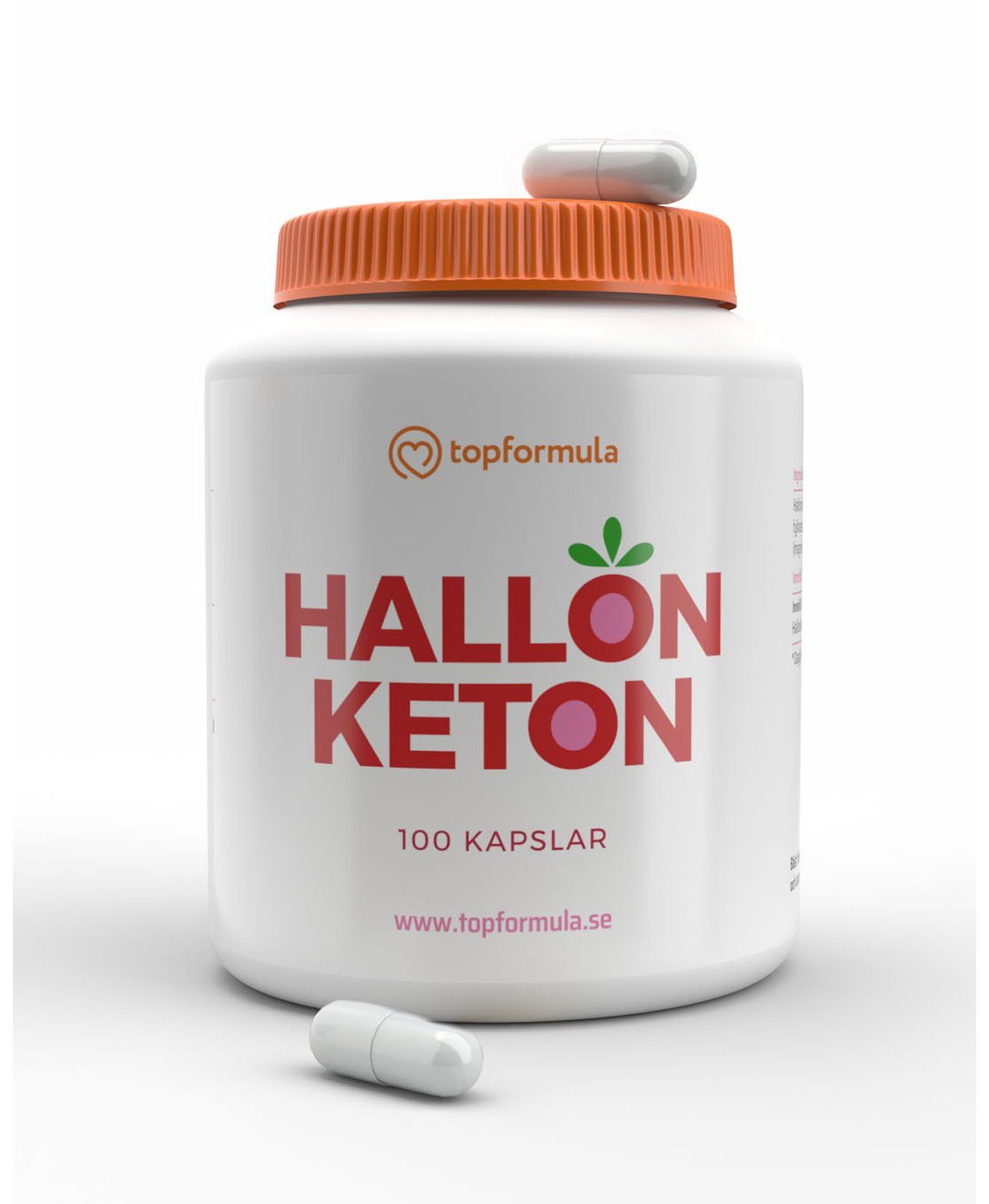 Topformula | Hallonketon | 100 kapslar