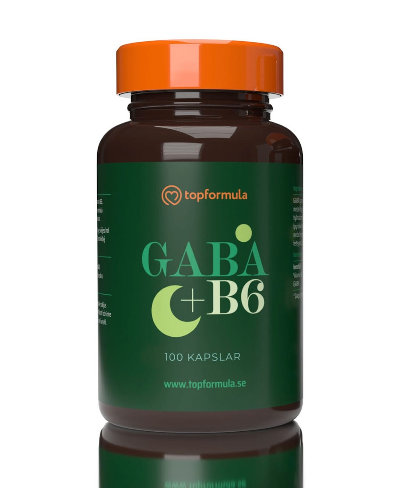 Topformula | GABA + B6 | 100 kapslar