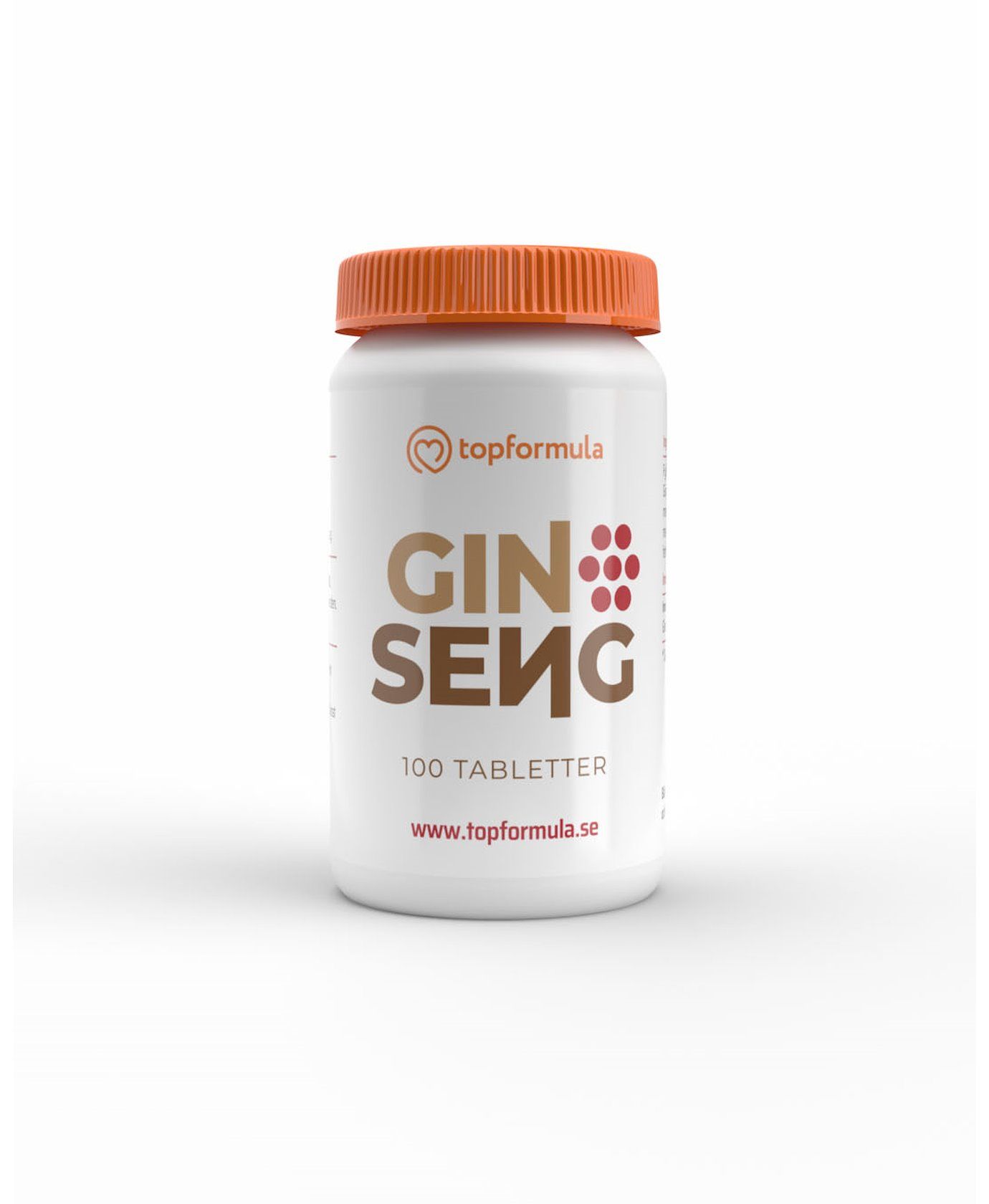 Topformula | Ginseng | 200 mg | 100 tabletter