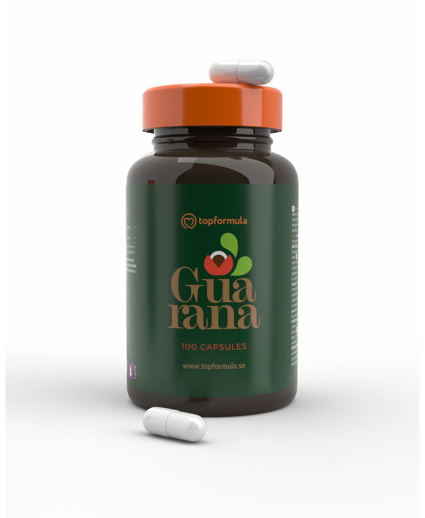 Topformula | Guarana | 100 kapslar