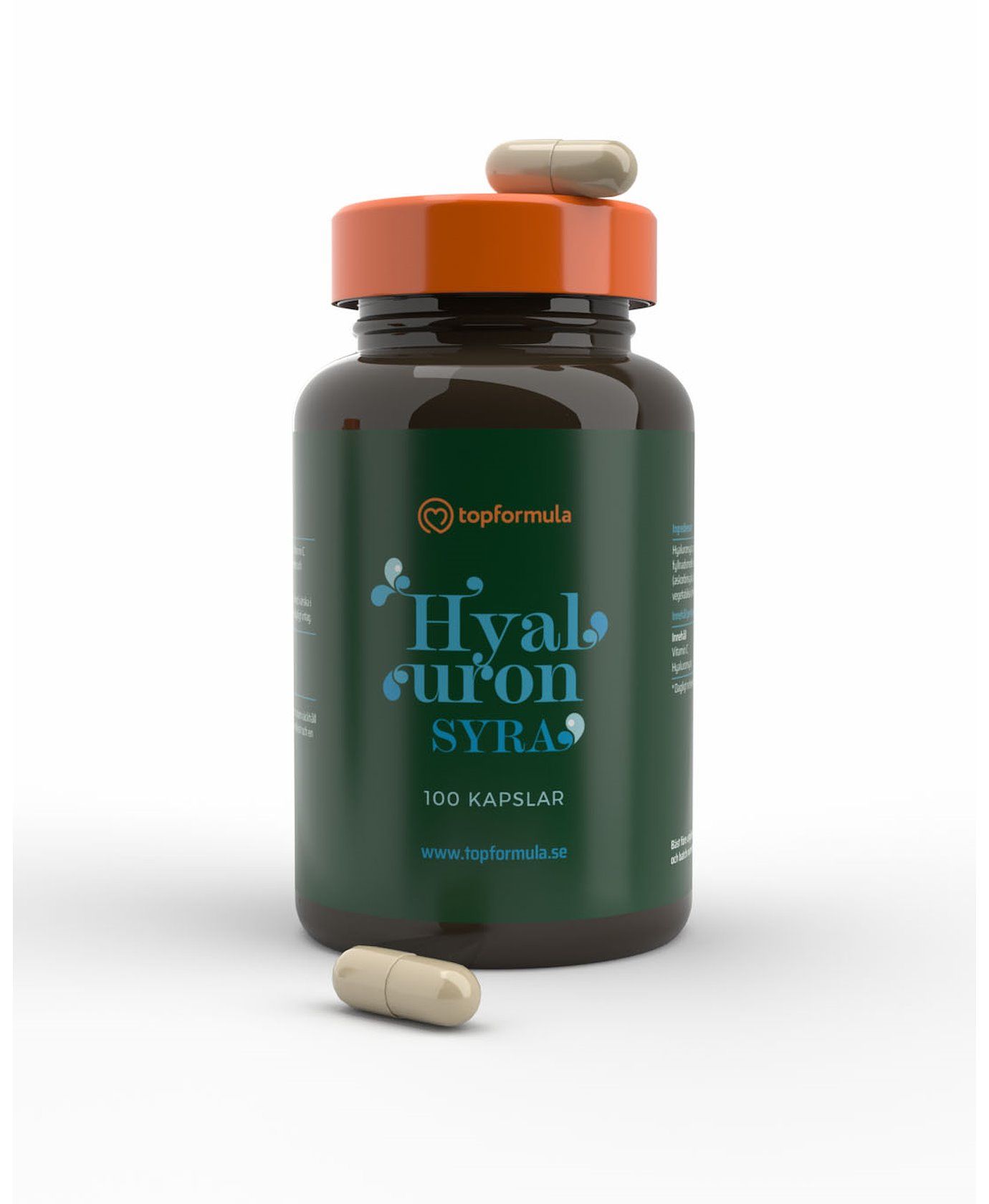 Topformula | Hyaluronsyra | 100 kapslar