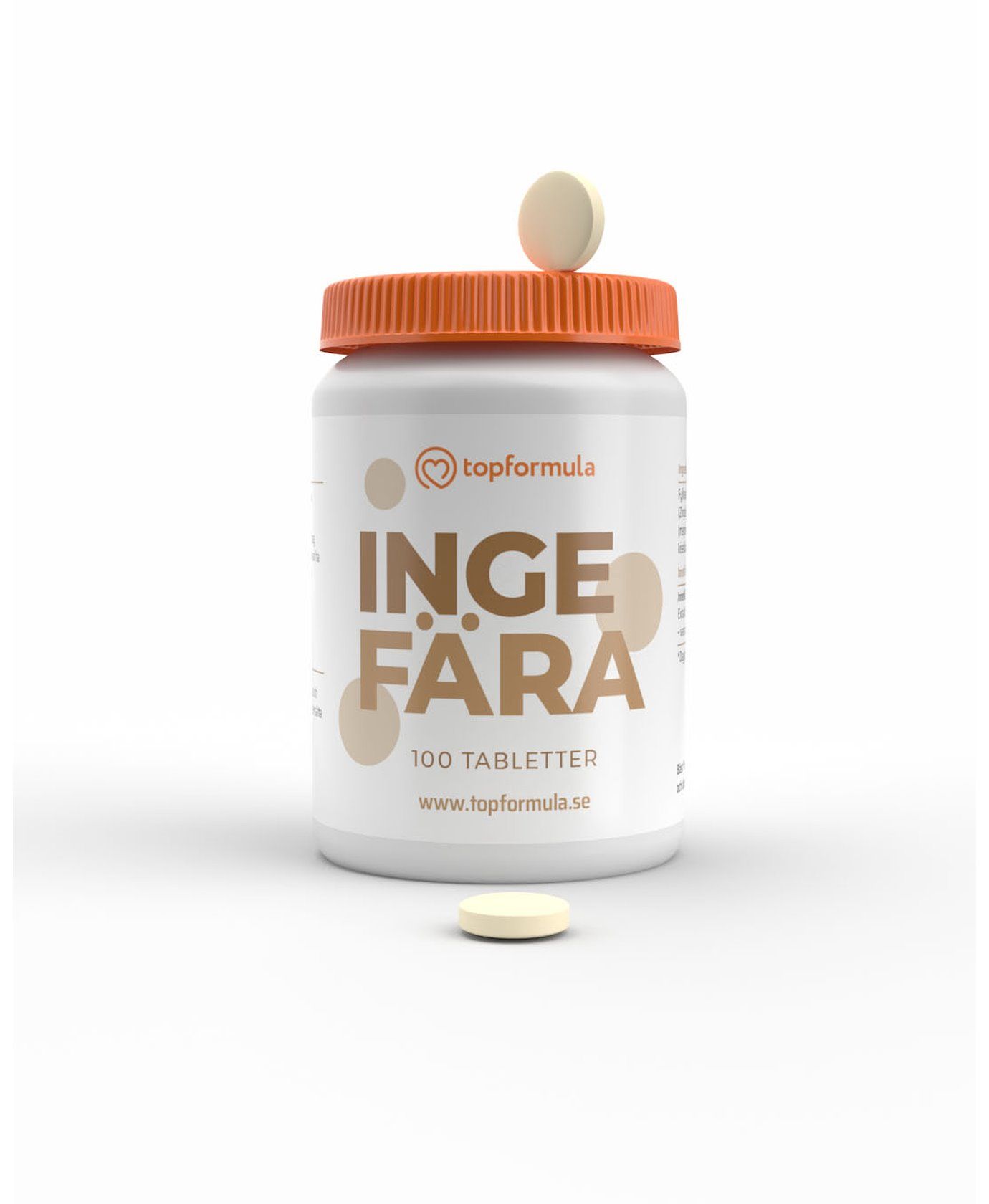 Topformula | Ingefära | 100 tabletter