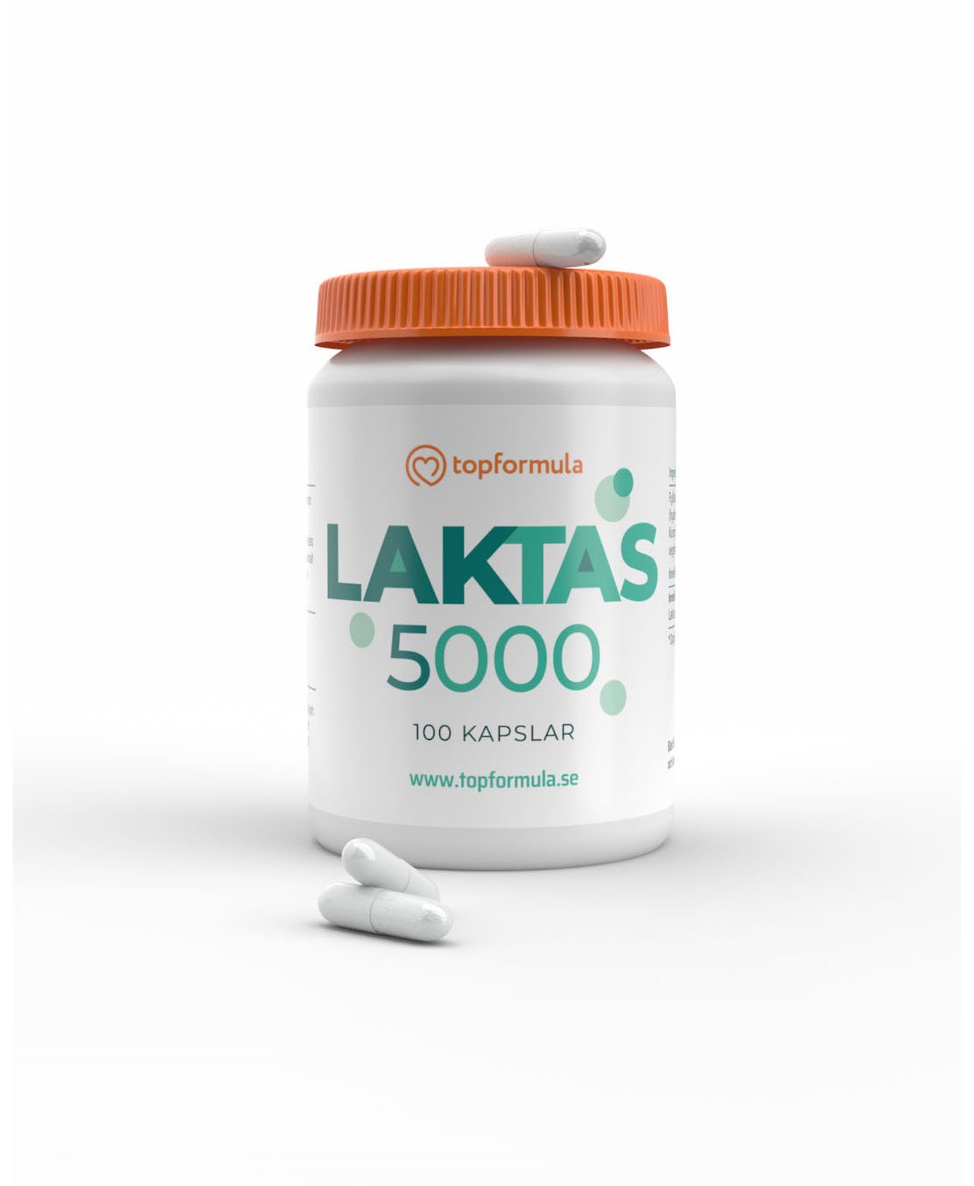 Topformula | Laktas 5000 FCC | 100 kapslar